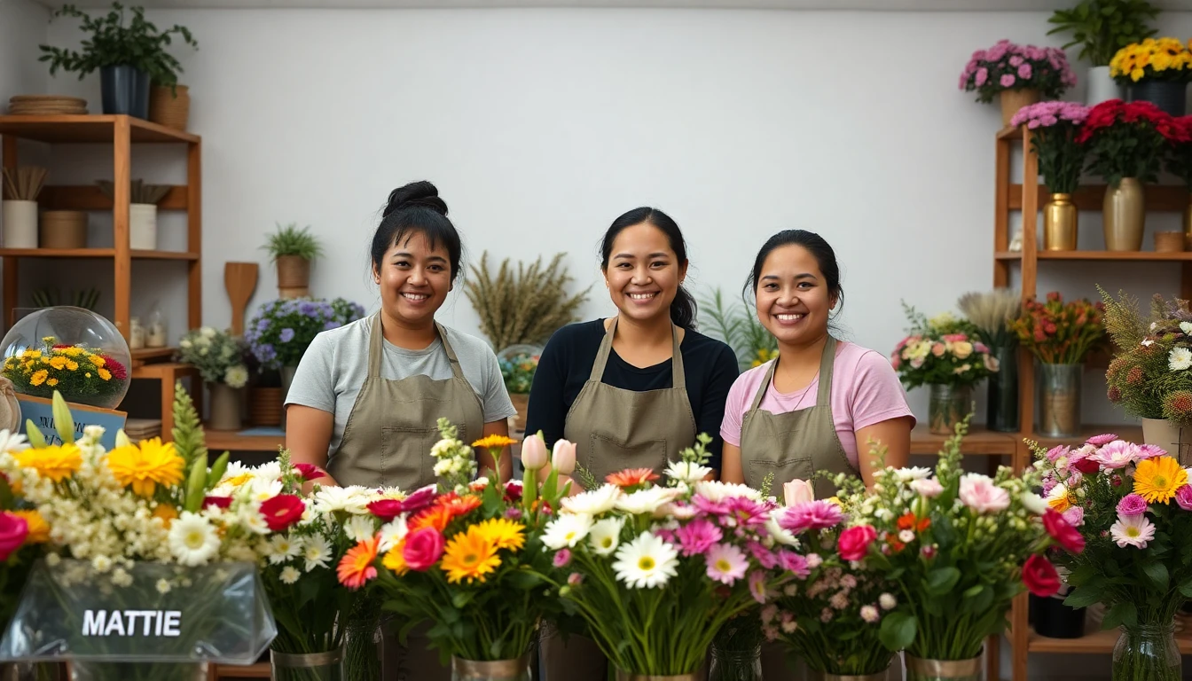Equipo de Askalf Floristería en Quito
