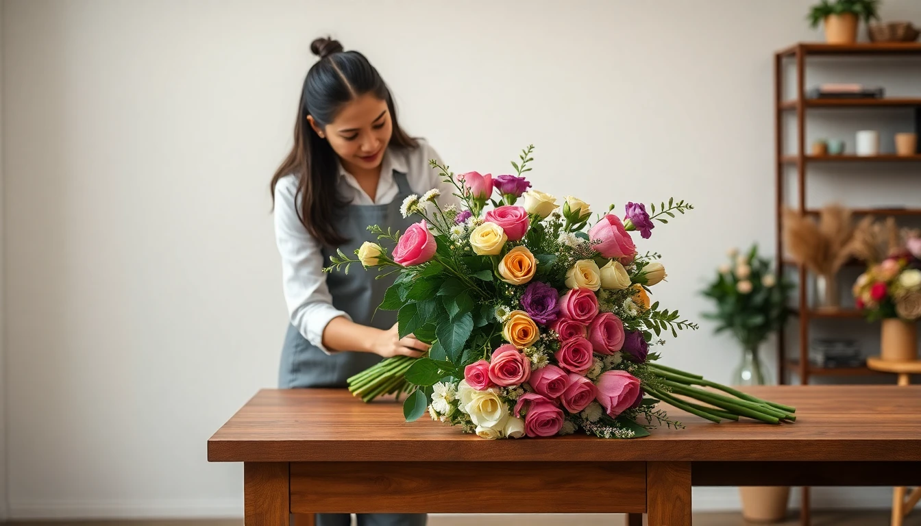 Arreglo floral profesional de Askalf en Quito