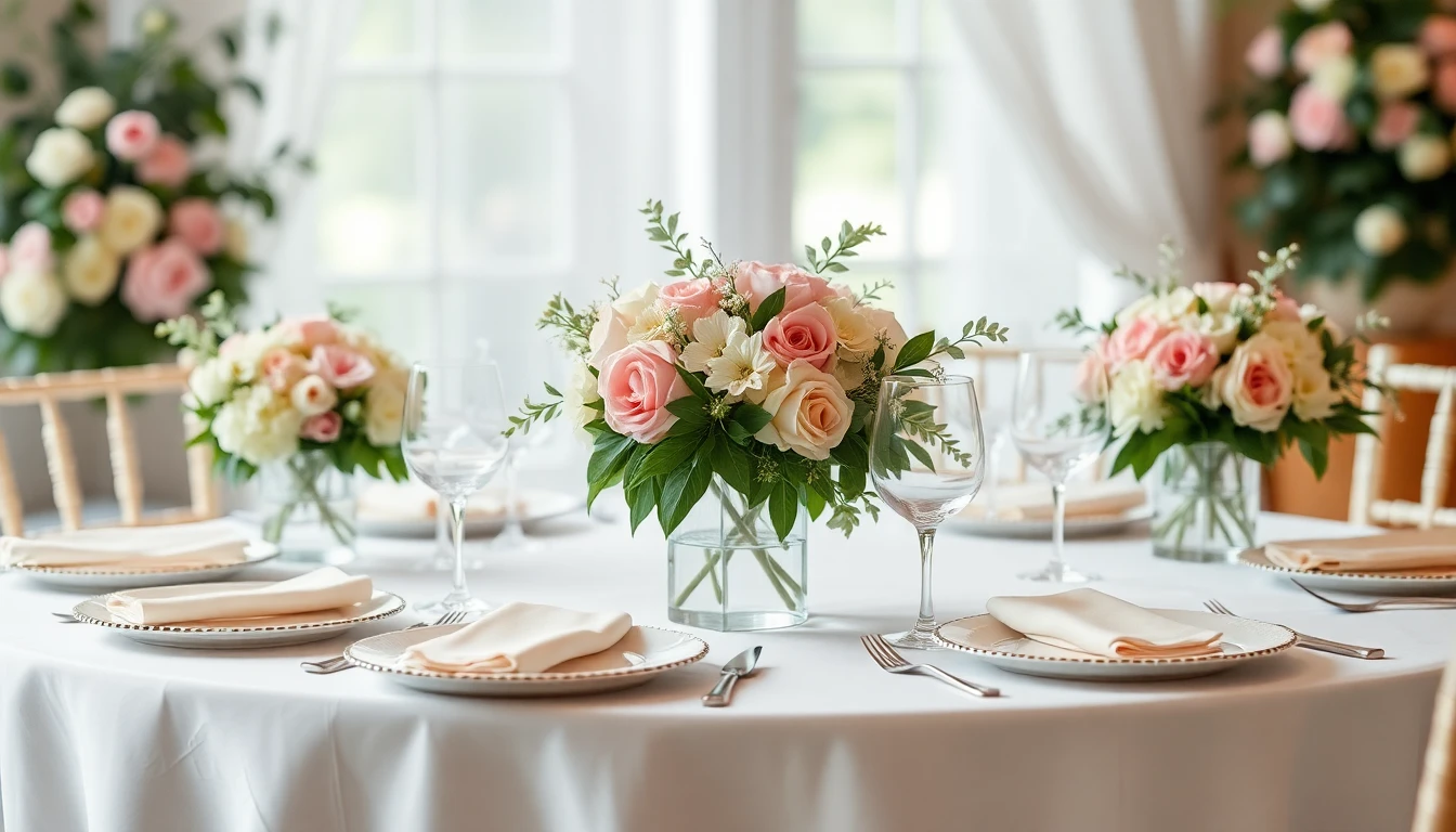 Decoración floral de bodas y eventos